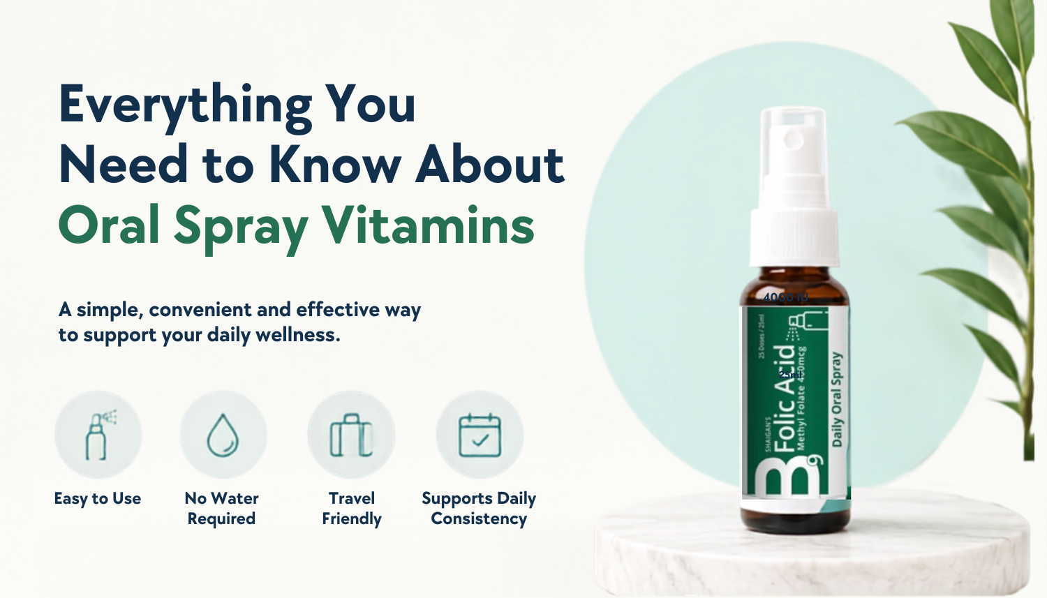 Everything You Need to Know About Oral Spray Vitamins Shaigan Healthcare