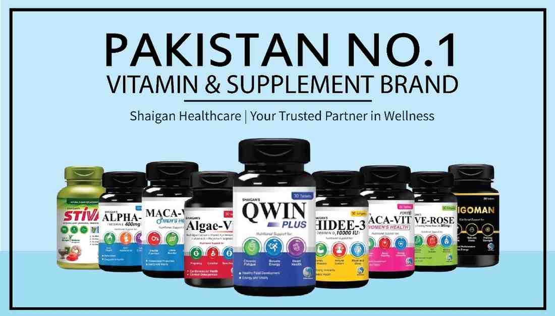  Pakistan’s No.1 Vitamin and Supplement Brand