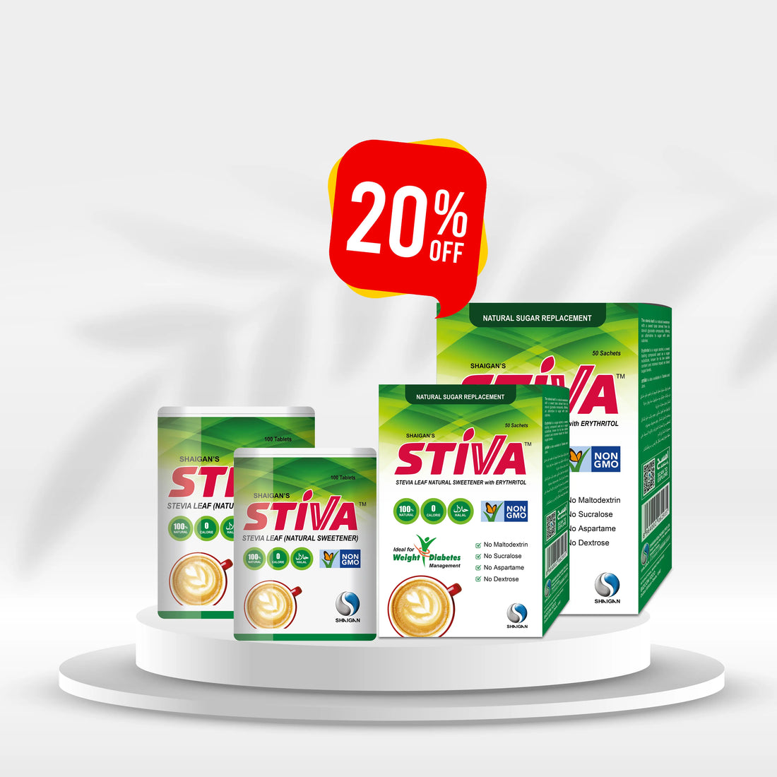 Stiva Natural Stevia Powder