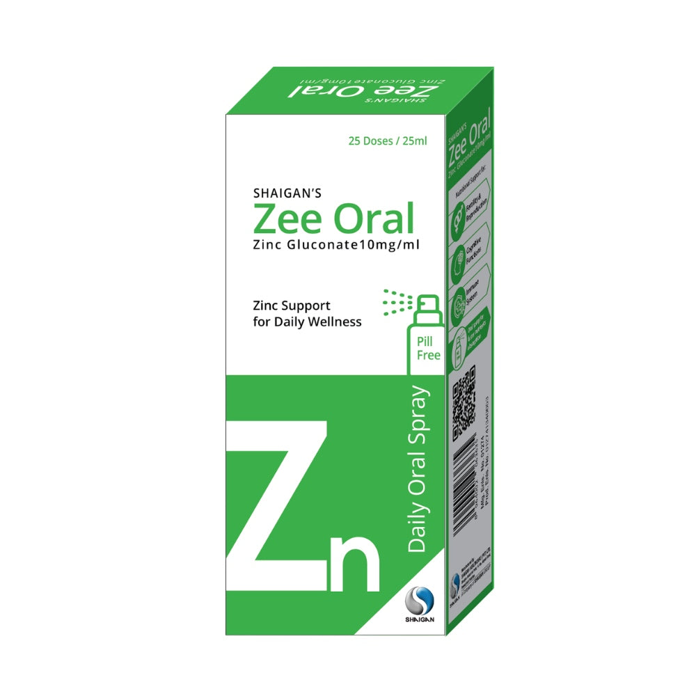 Shaigan's Zinc Oral for Immunity, Hair & Skin Shaigan Health Care