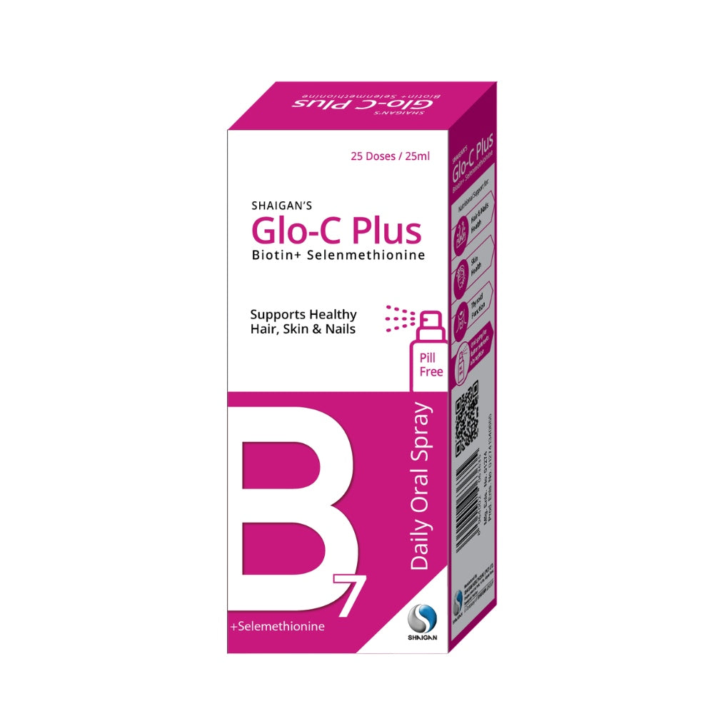 Shaigan's Glo-C Plus | Biotin+ Selenmethionine | Oral Spray Shaigan Health Care