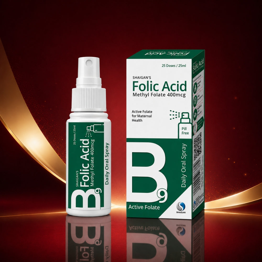 Shaigan’s Folic Acid Oral Spray Pakistan Shaigan Health Care