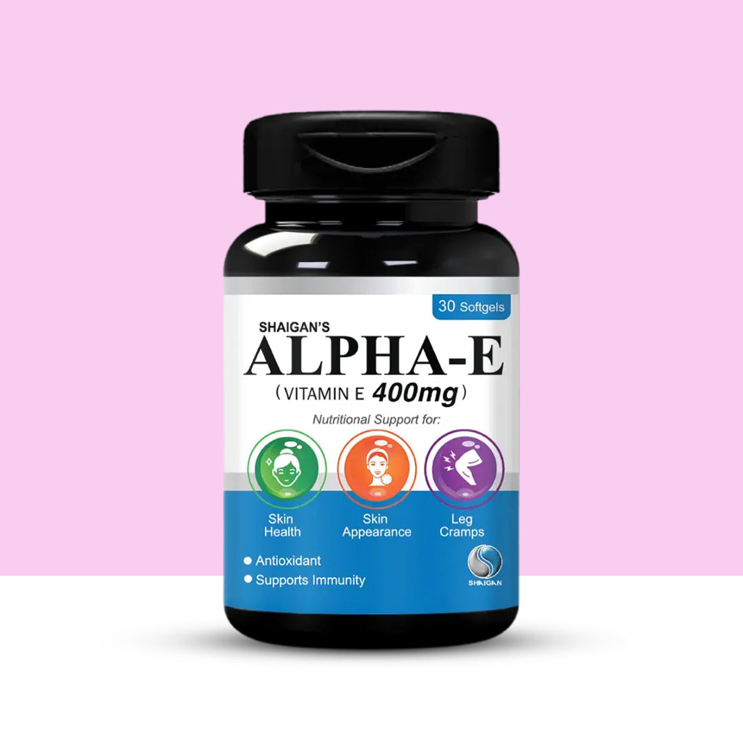 Alpha-E 400mg Softgel Capsules | Best Vitamin E Supplement