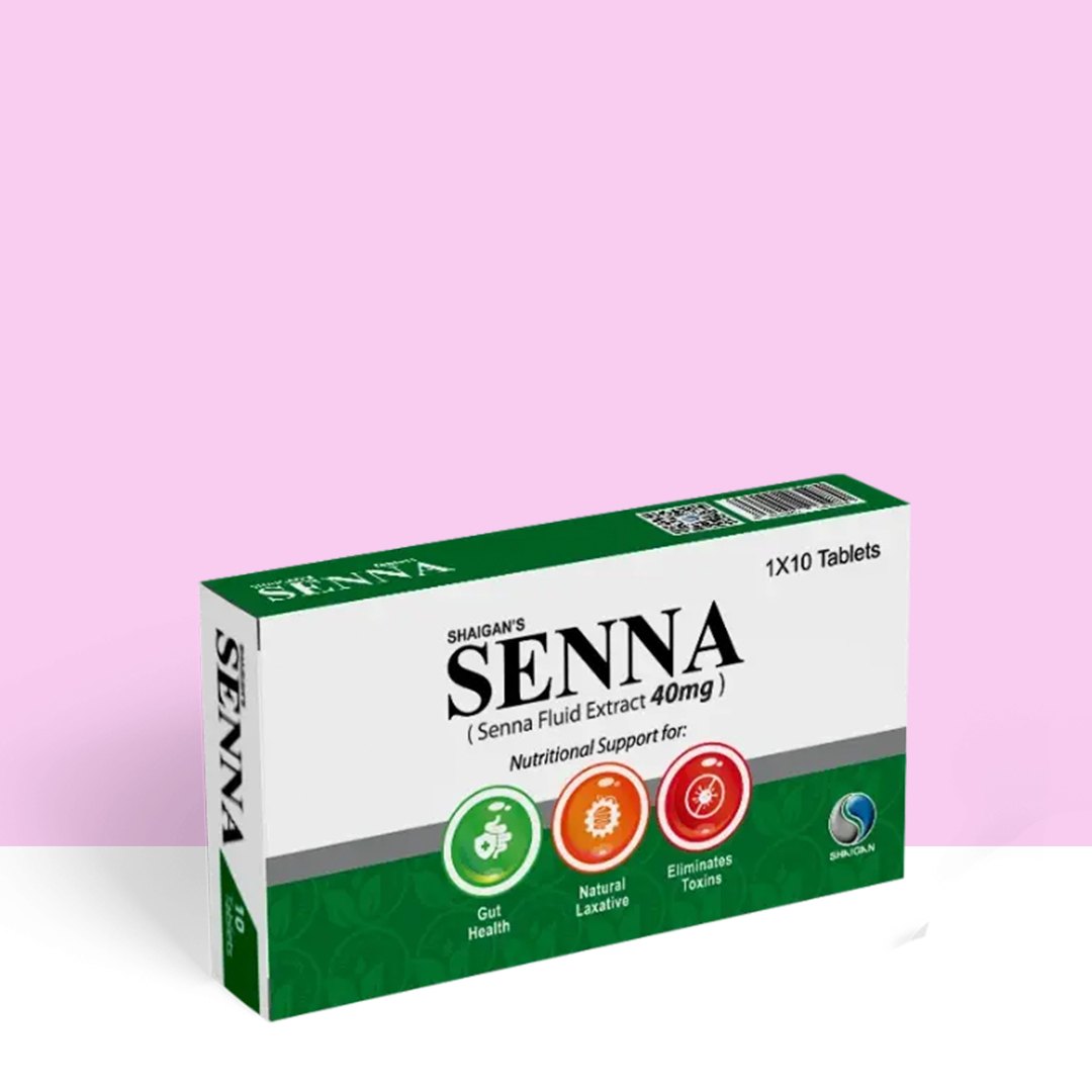 Senna tablets for gut health
