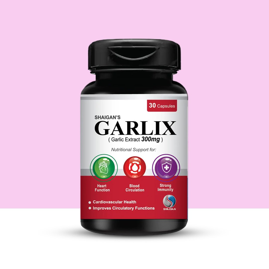 Garlix Capsules for heart health & blood circulation