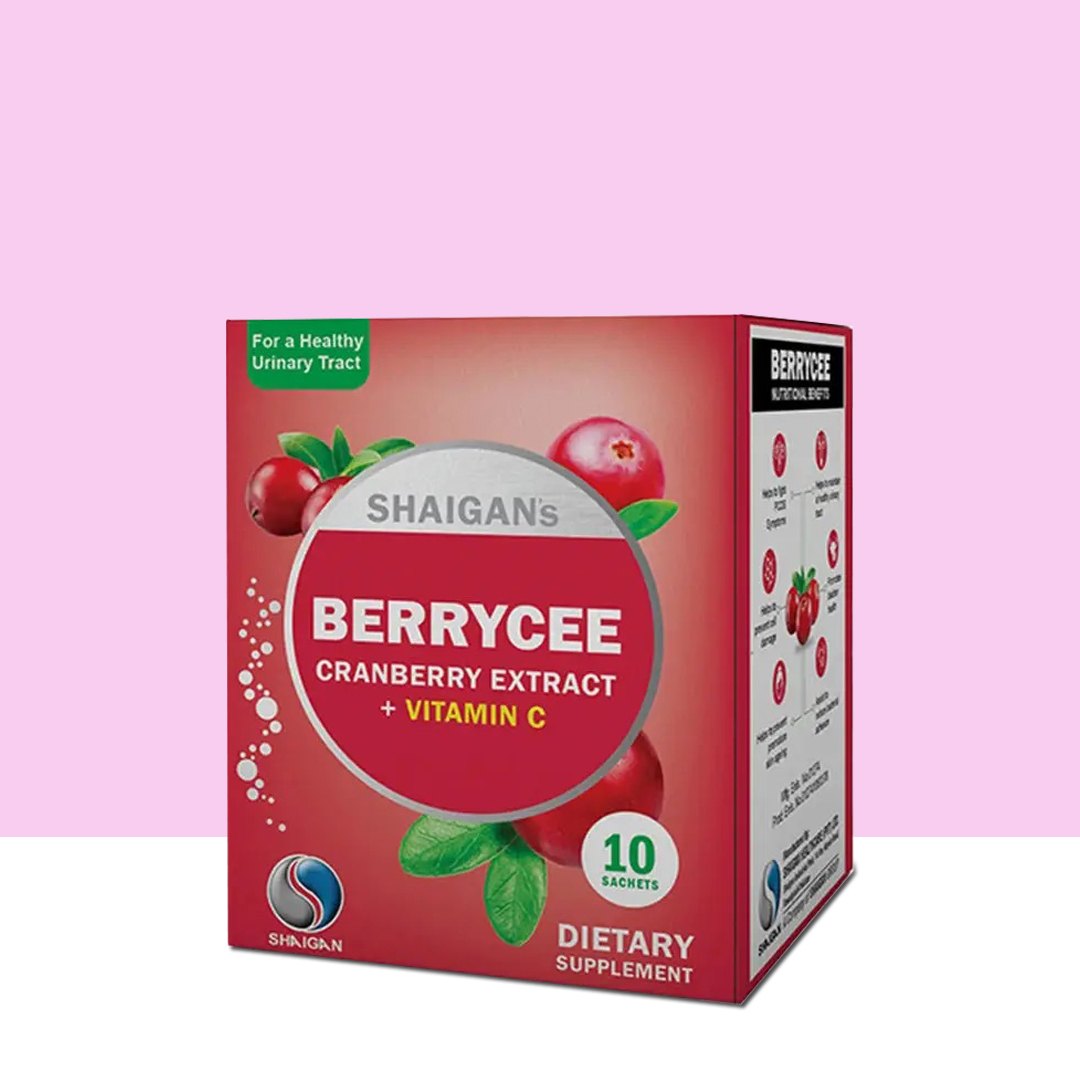 Berrycee Cranberry extract + Vitamin C for UTI