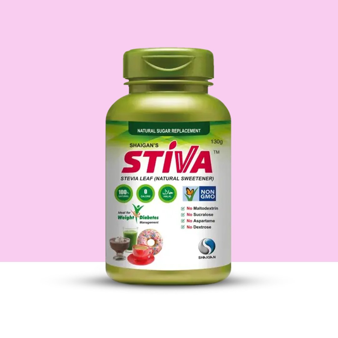 Stiva Natural Stevia Sweetener Jar