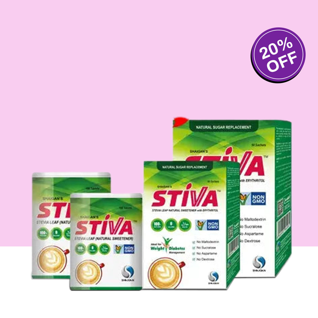 Stiva 2 x 50 Sachet Box + 2 x Jars | Bundle of 4