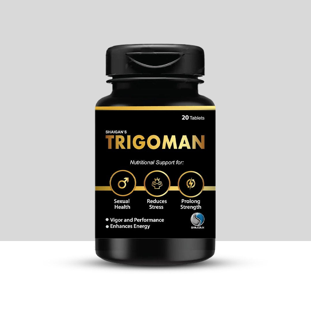 Trigoman capsules to enhance sexual health and prolonged stress