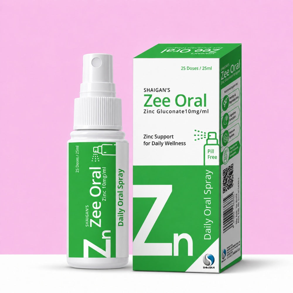 Shaigan's Zinc Oral for Immunity, Hair & Skin Shaigan Health Care