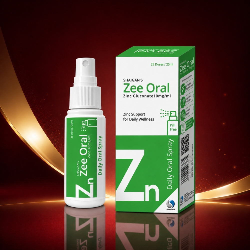Shaigan's Zinc Oral for Immunity, Hair & Skin Shaigan Health Care