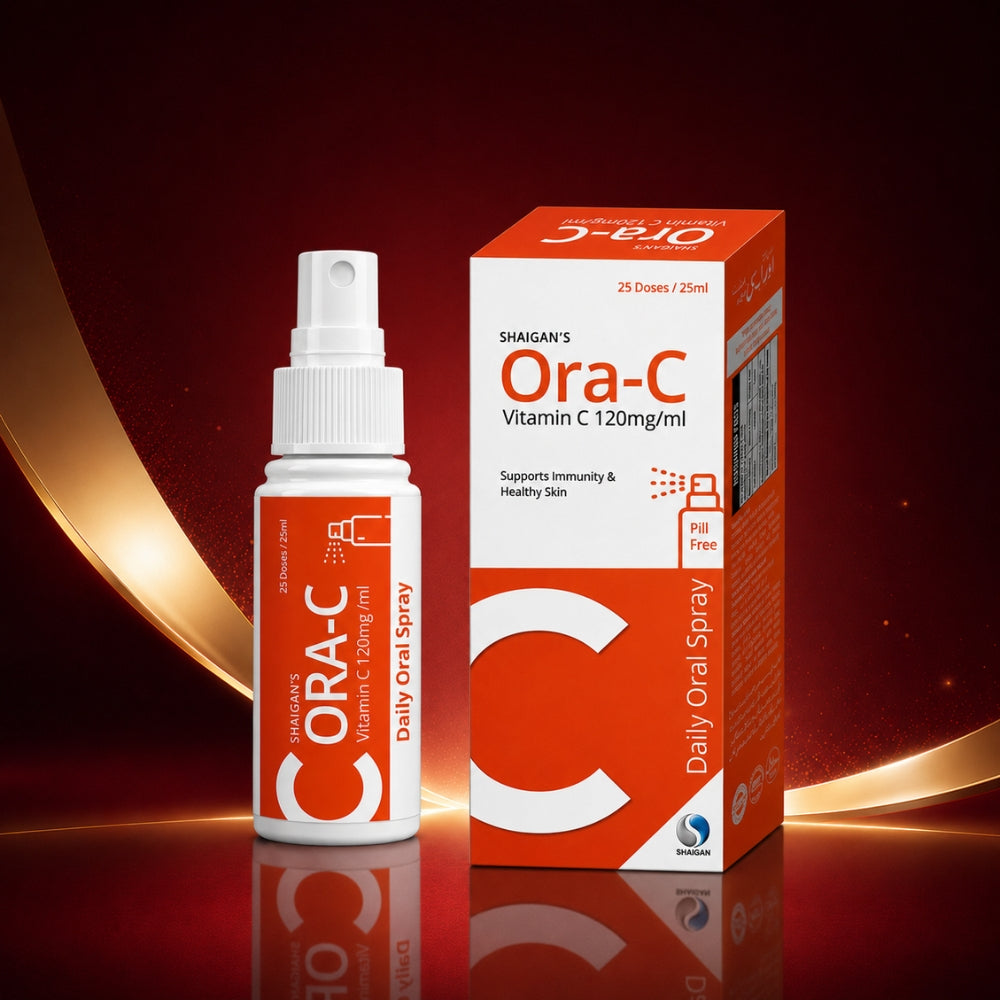 Shaigan’s Ora-C Vitamin C Oral Spray | Boost Immunity & Skin Health Shaigan Health Care