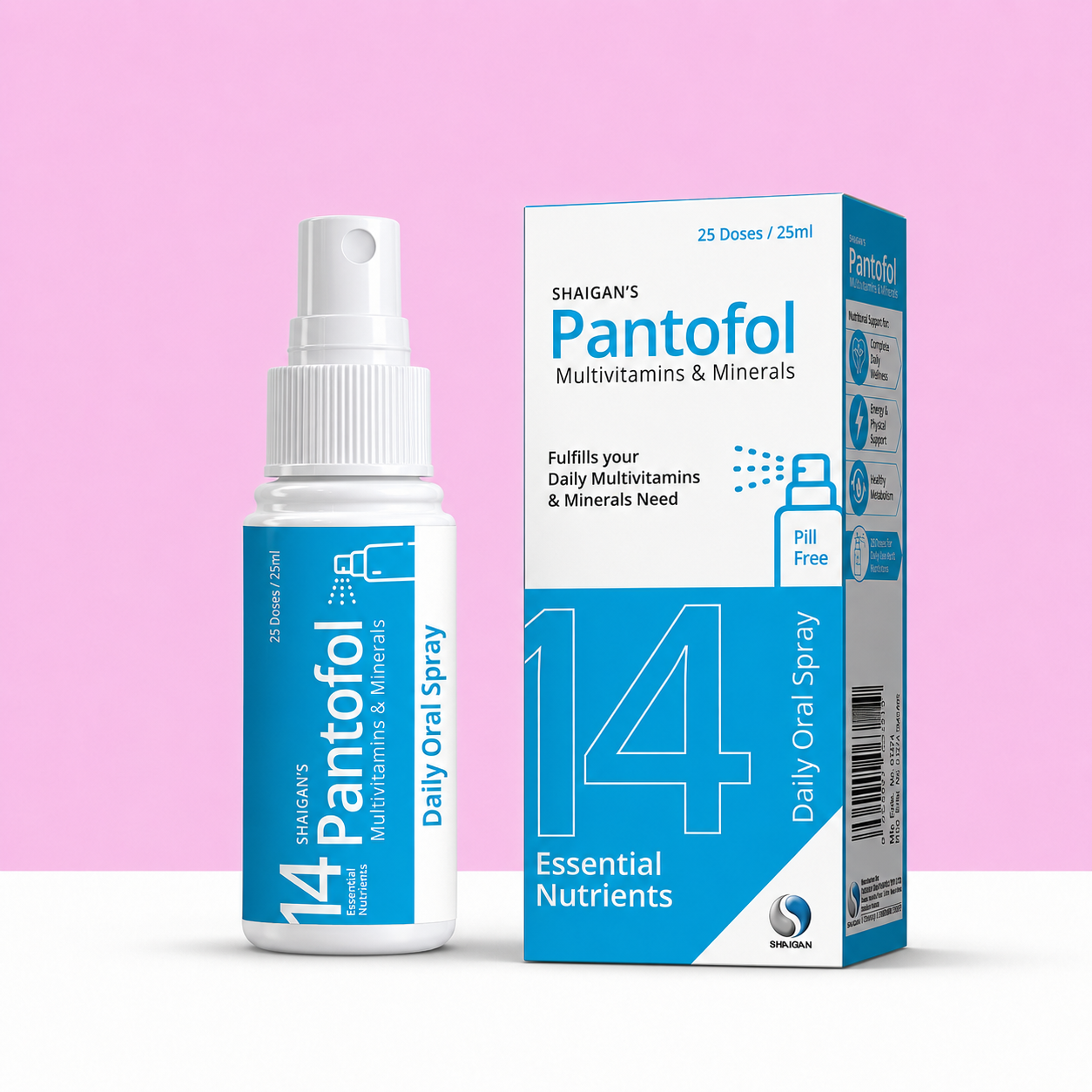 Shaigan's Pantofol | Multivitamins & Minerals | Oral Spray Shaigan Health Care
