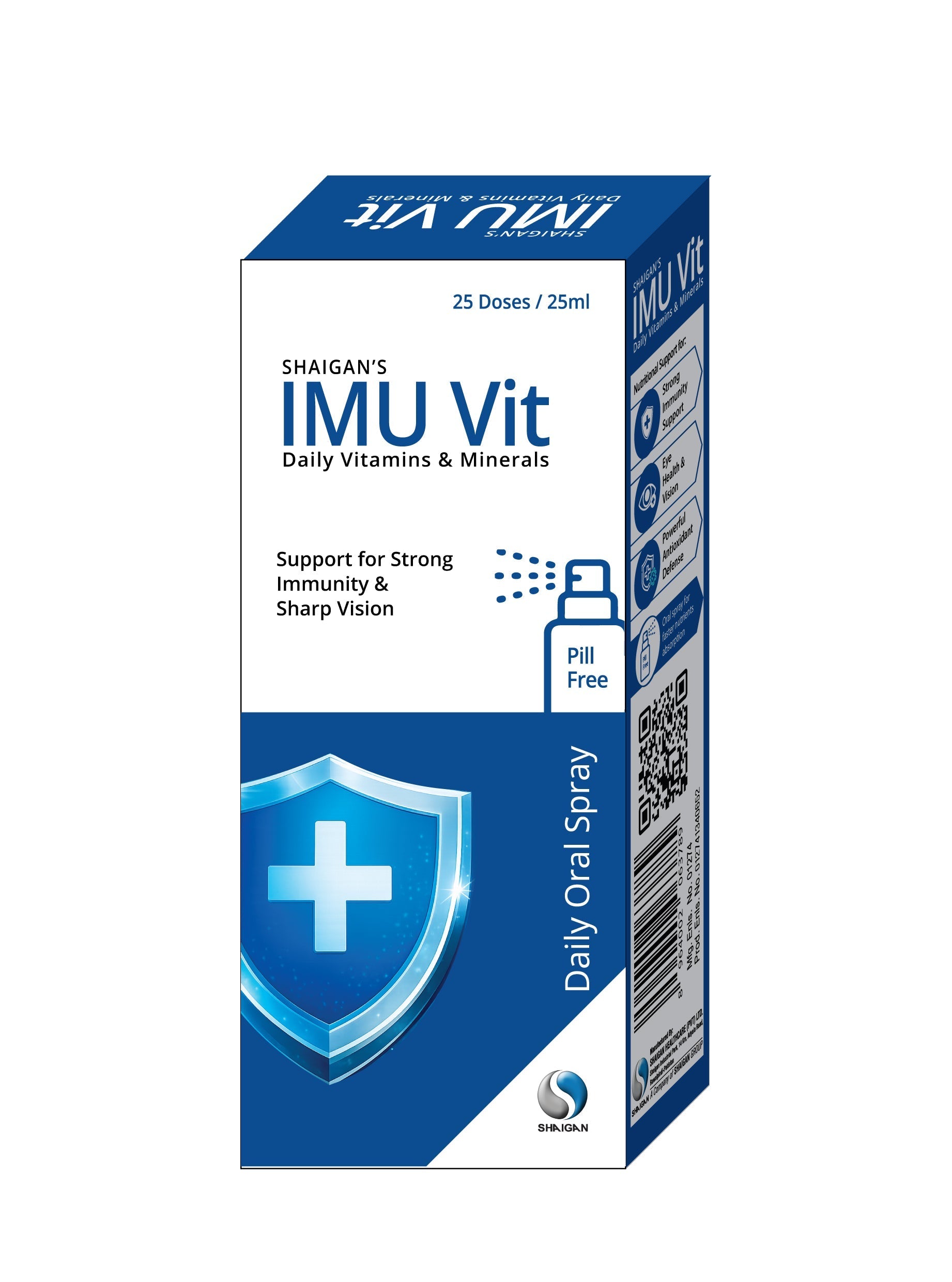 Shaigan's IMU Vit | Daily Vitamins & Minerals | Oral Spray (Copy) Shaigan Health Care