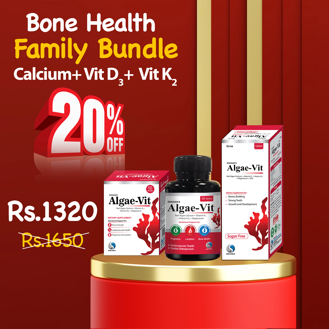 Algae-Vit | All Family Deal | Bone, Joint & Muscle Supplements Shaigan Health Care