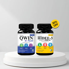 QWIN Plus + HiDee-3 Softgel Capsule | Bundle of 2